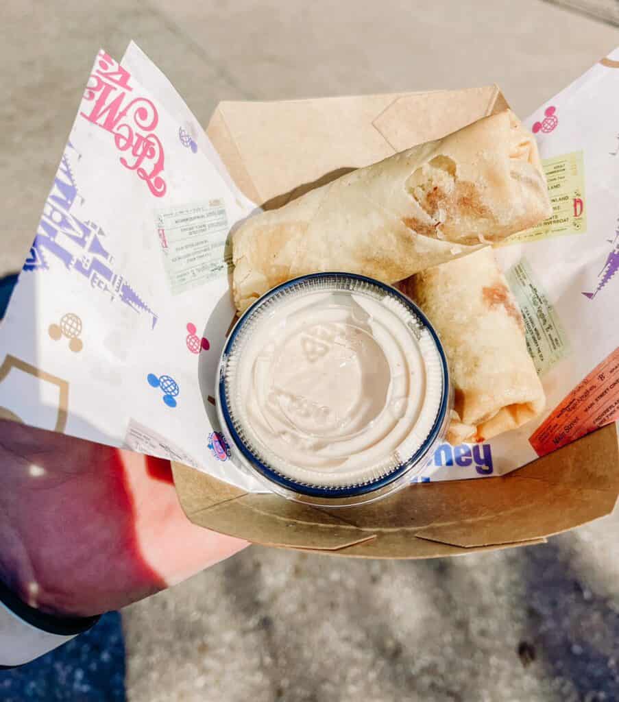 Adventureland Spring Rolls Disney