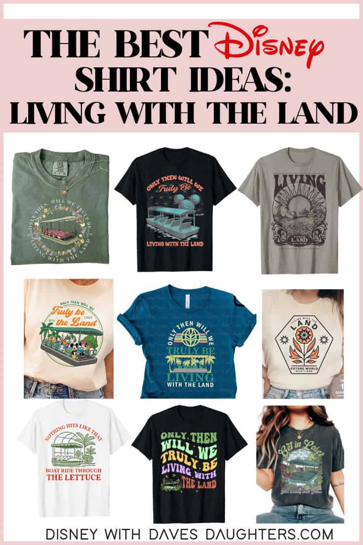 Epcot shirt ideas for adults - Living With the Land