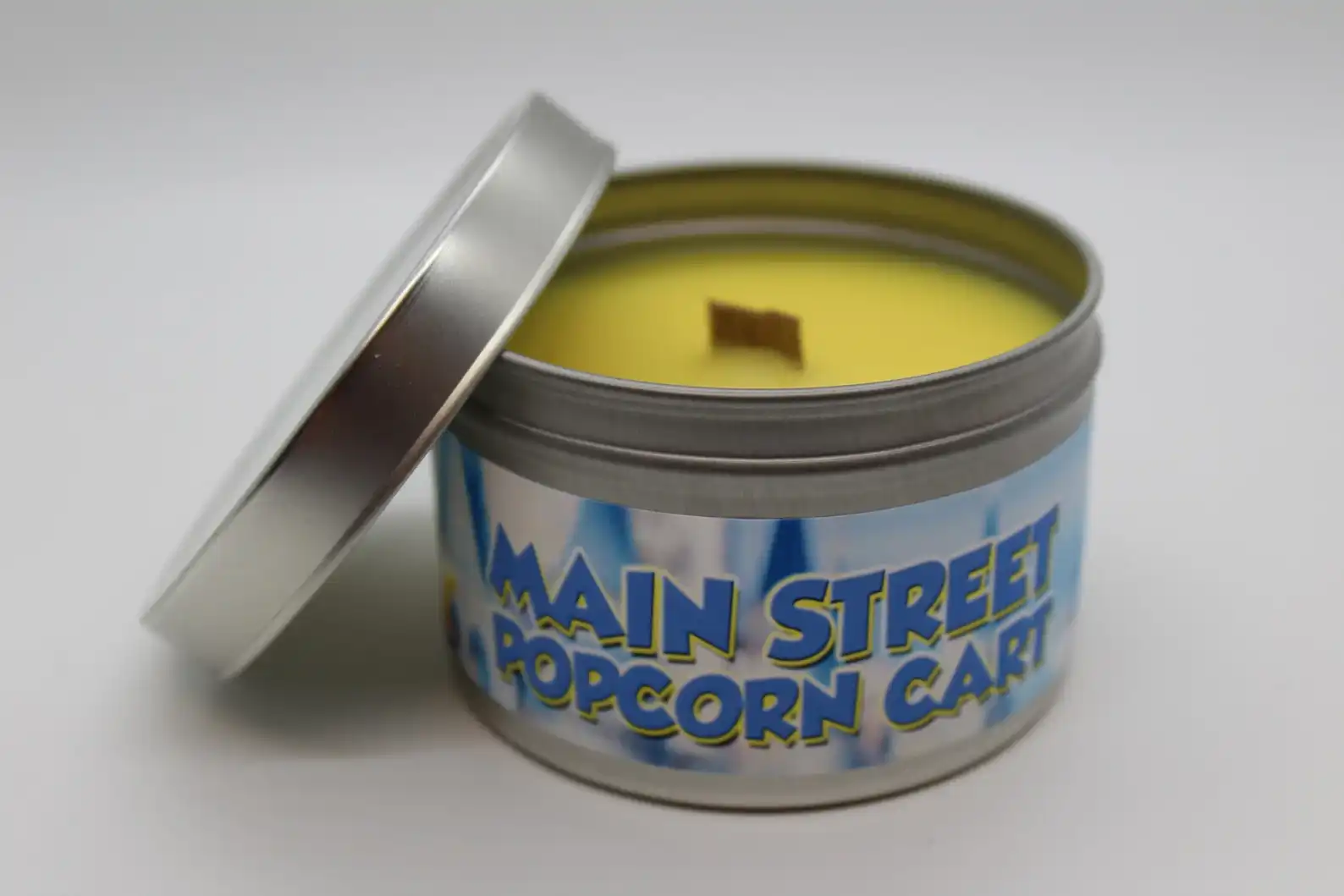 Main Street Popcorn Cart Disney Inspired Scented Candle