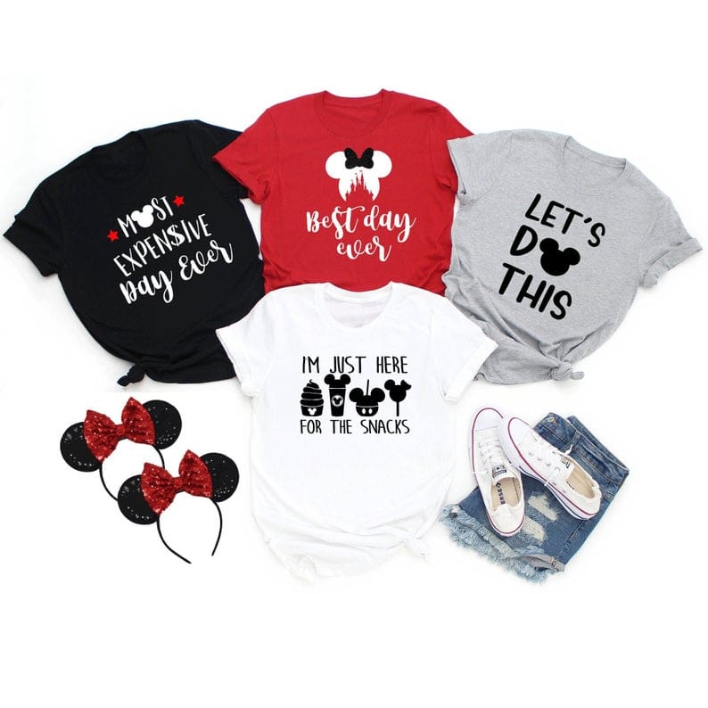 Disney Family Shirts - Best Day Ever, Most Expensive Day Ever