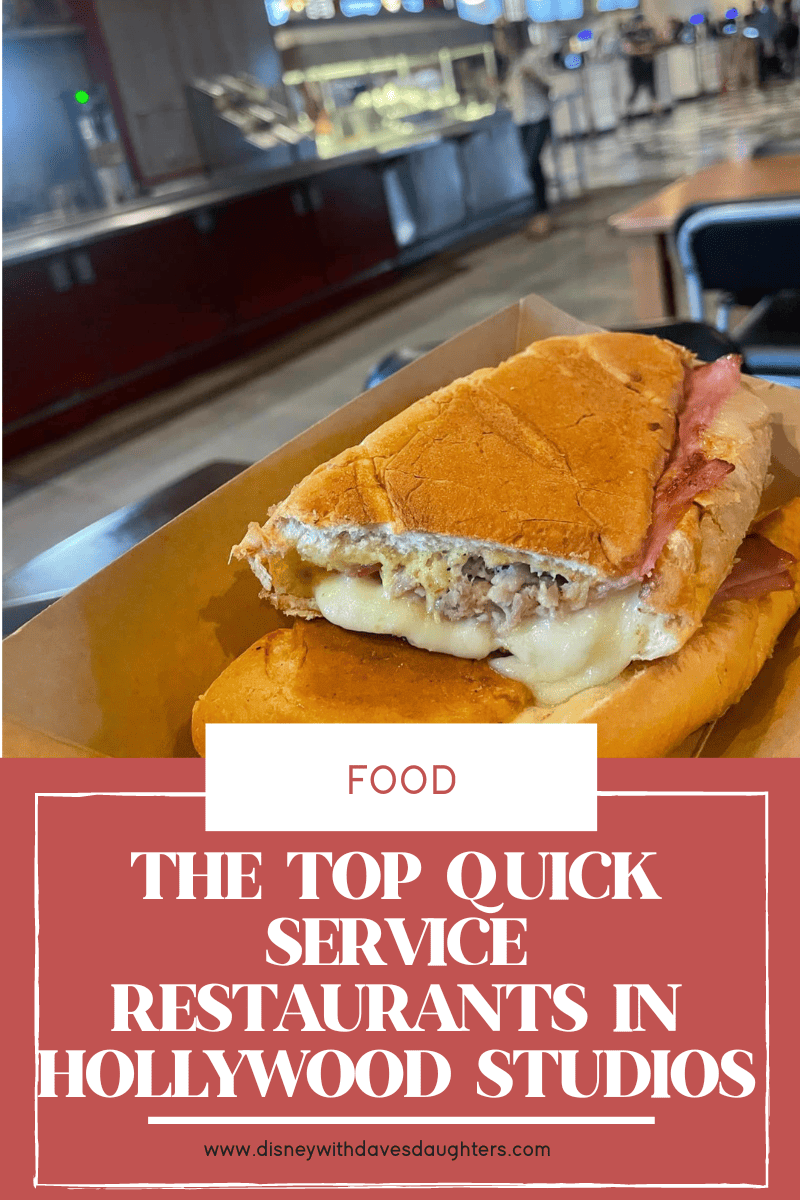 Best Counter Service at Hollywood Studios in Disney