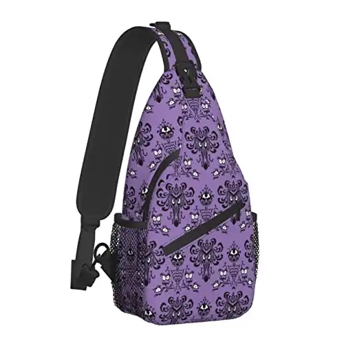 Haunted Mansion Sling Bag Crossbody Hiking Backpack