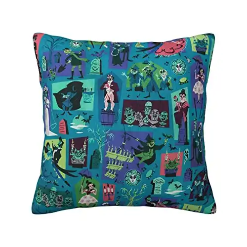 Haunted Mansion Throw Pillow Covers