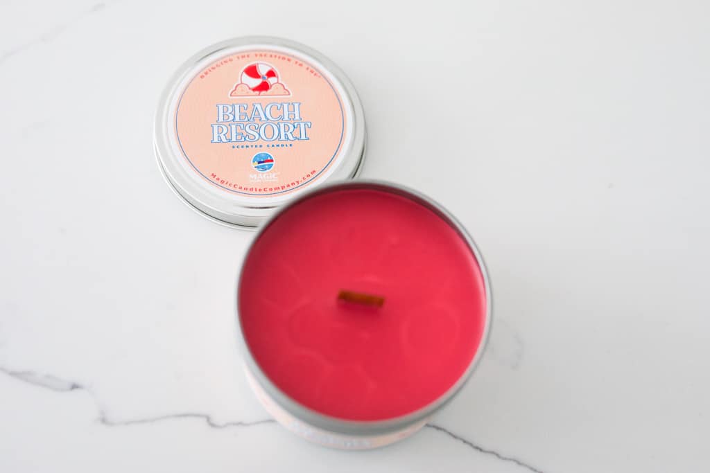 beach resort candle