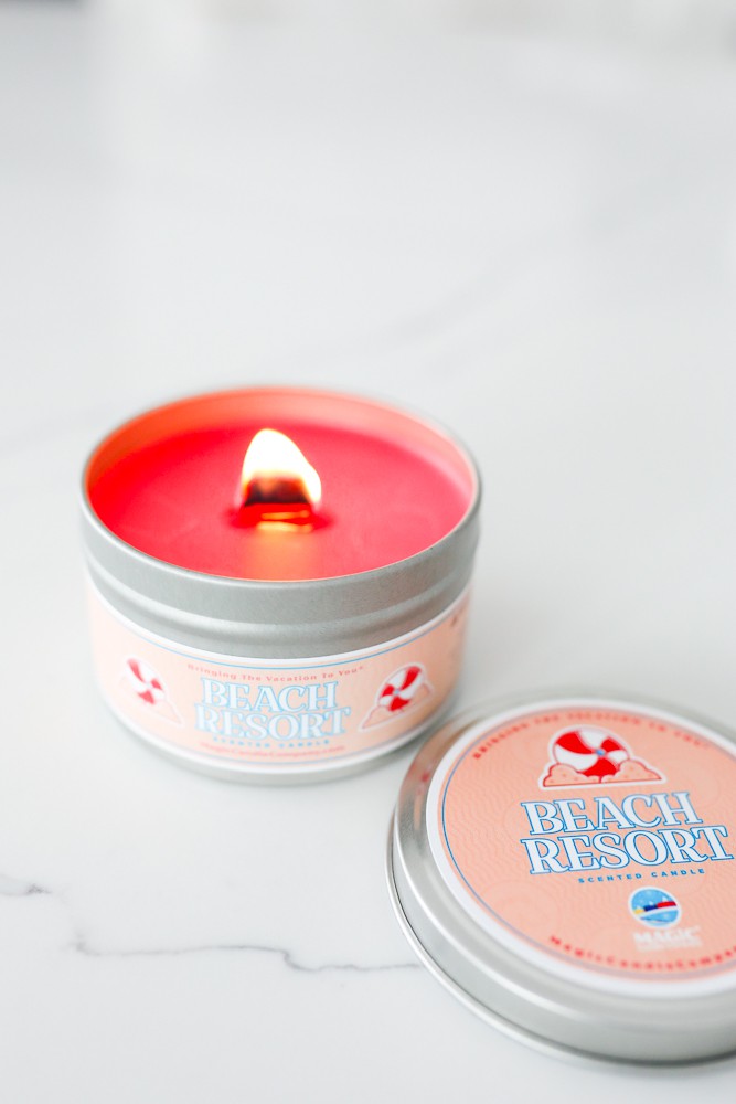 beach resort candle