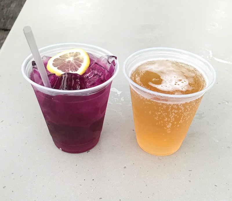 violet sake and beer