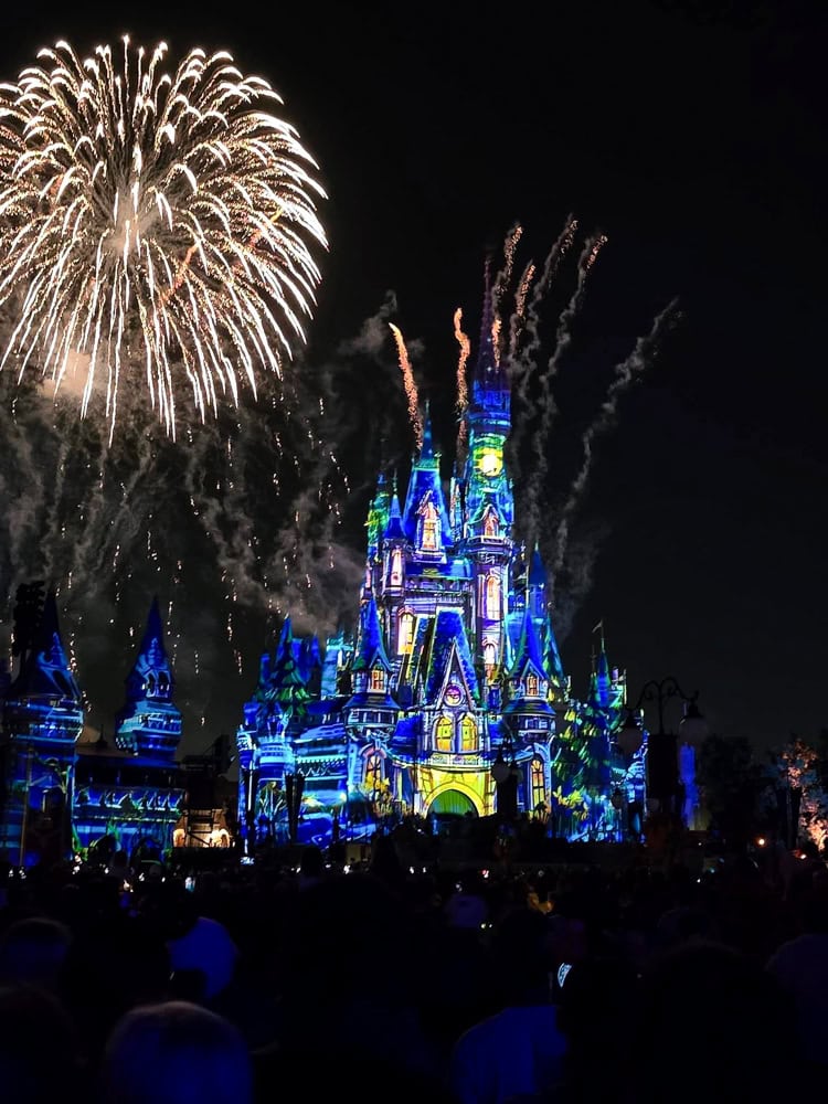 magic kingdom fireworks