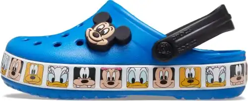 Crocs Kids' Disney Clog | Mickey Mouse and Minnie Mouse Shoes, Mickey and Friends, 8 Toddler