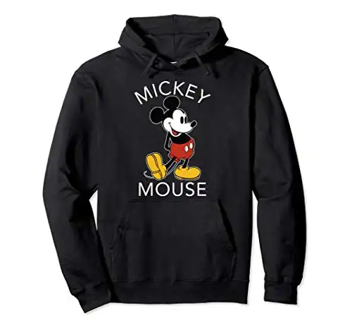 Disney Mickey Mouse Classic Portrait Pullover Hoodie