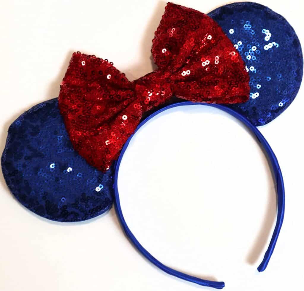 ⭐️ New NWT Disney Parks Designer Ears Denim Minnie Mickey Mouse