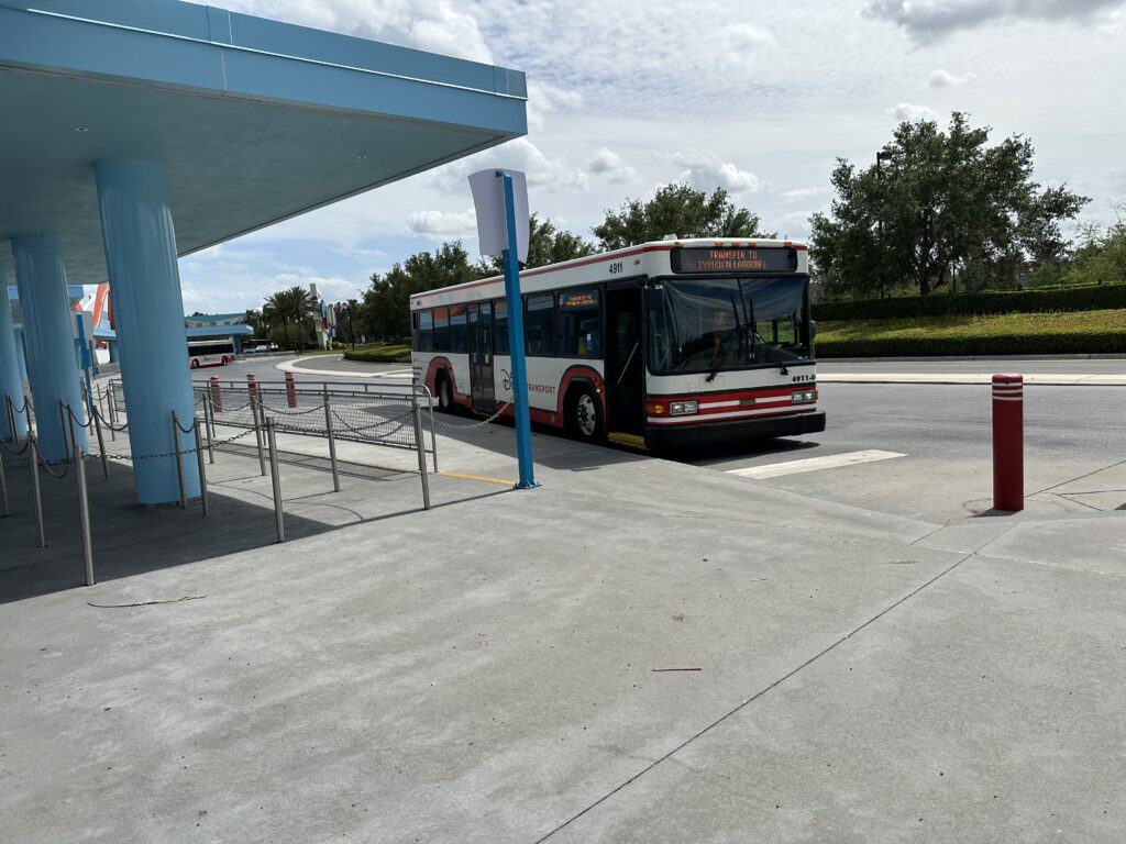 Disney Bus at Art of Animation Resort