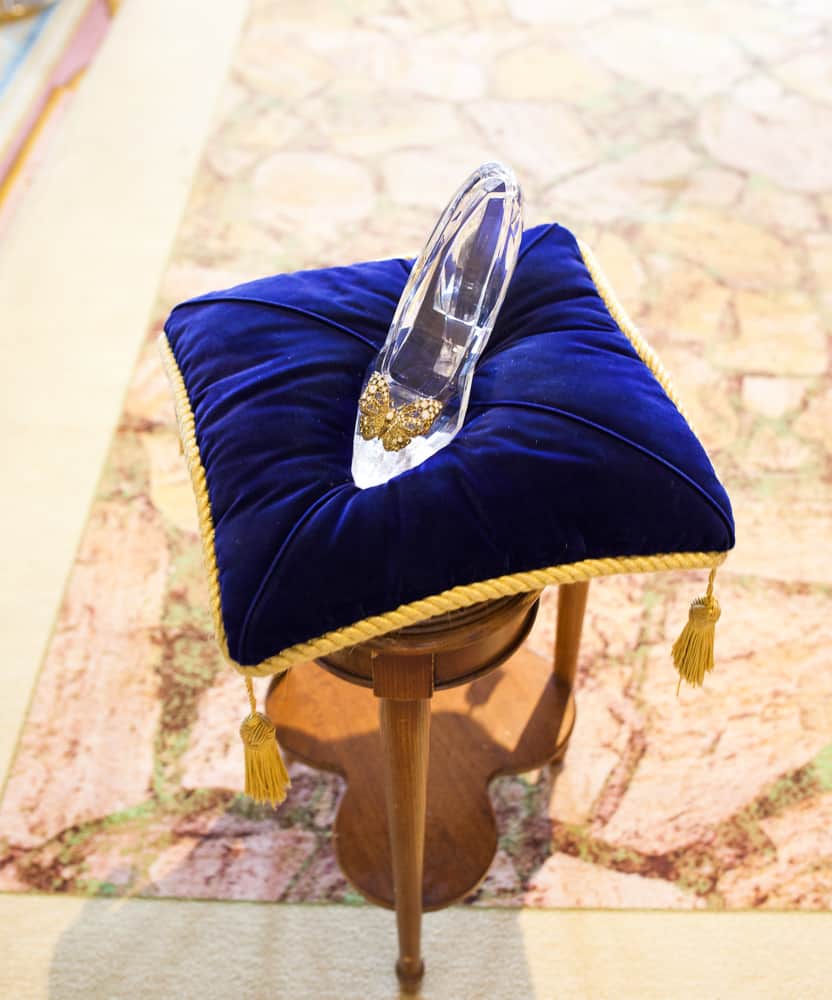 Cinderella's glass slipper