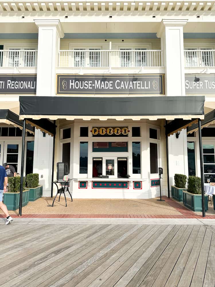 Pizza Window at Disney's BoardWalk