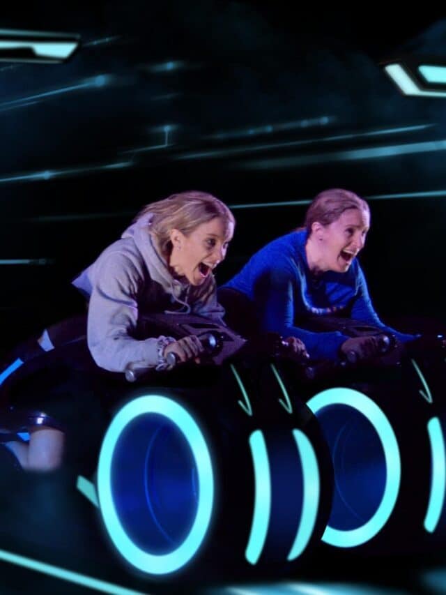 Tron Lightcycle Run – Fastest Coaster in Disney World