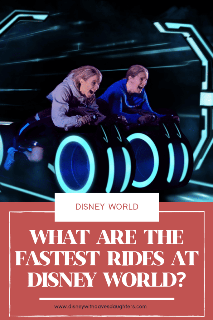 What Are the Fastest Rides at Walt Disney World?