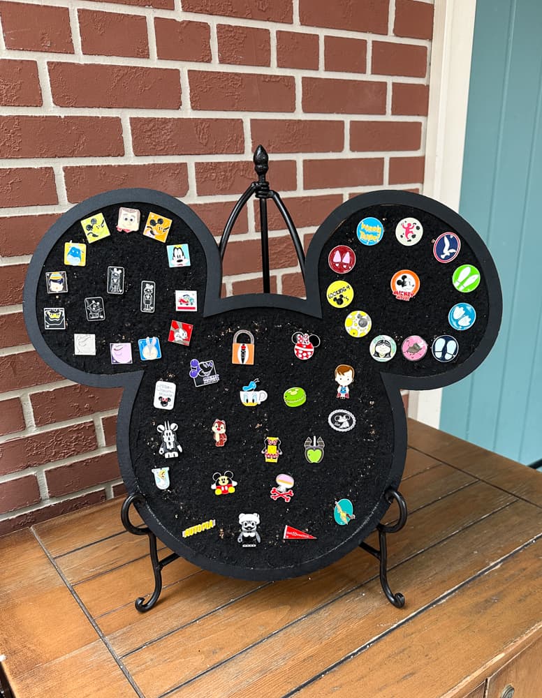 Disney pin trading board