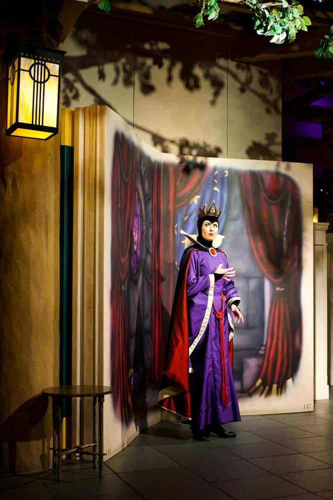 evil queen at story book 