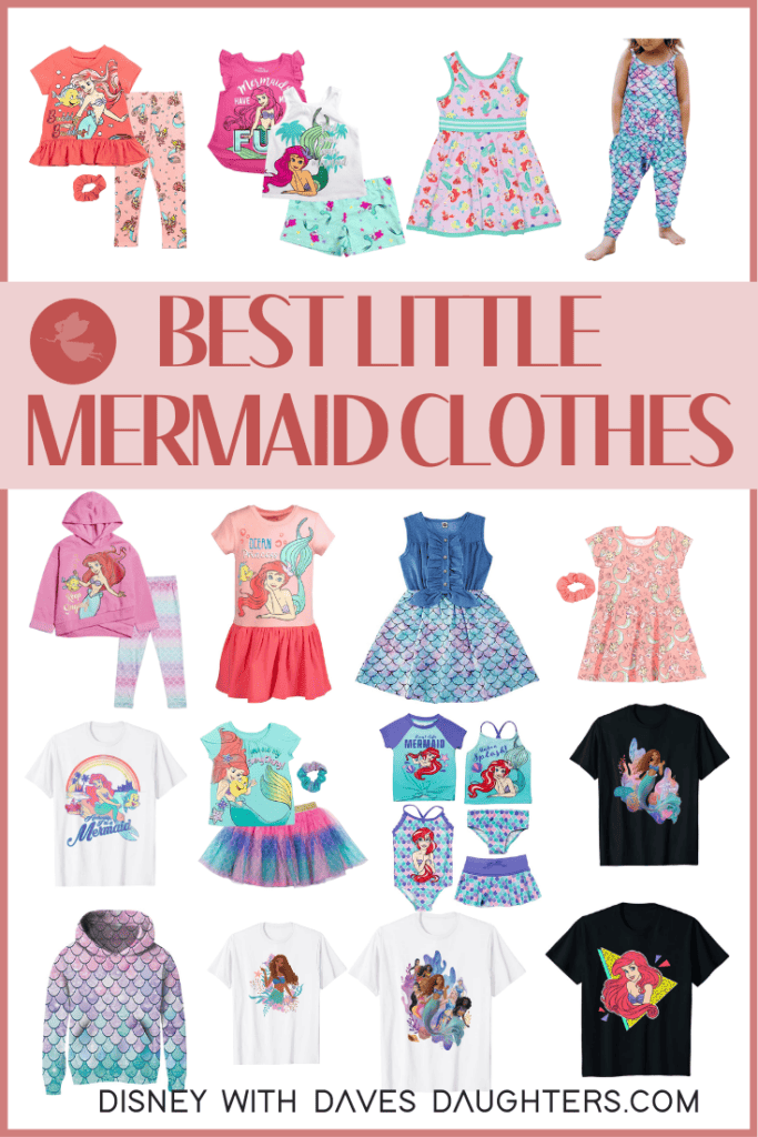 Best little mermaid clothes for girls