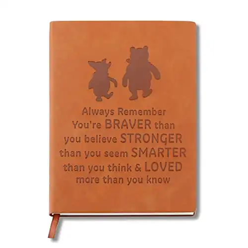 Pooh Bear Leather Notebook