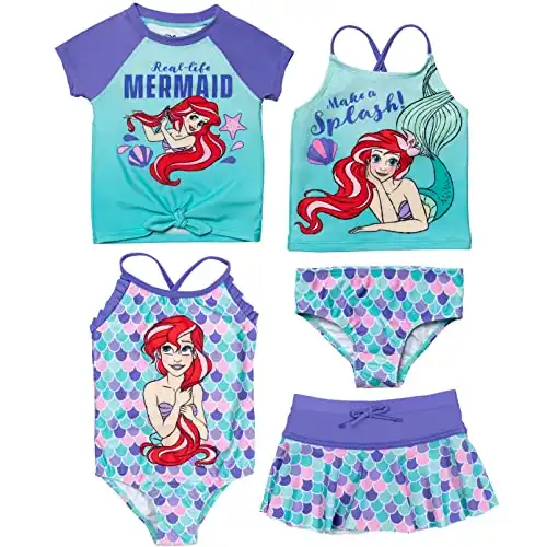 Disney Princess Ariel 5 Piece Set Little Mermaid