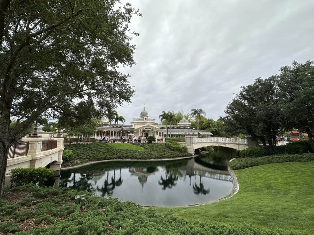 Crystal Palace inside the Magic Kingdom