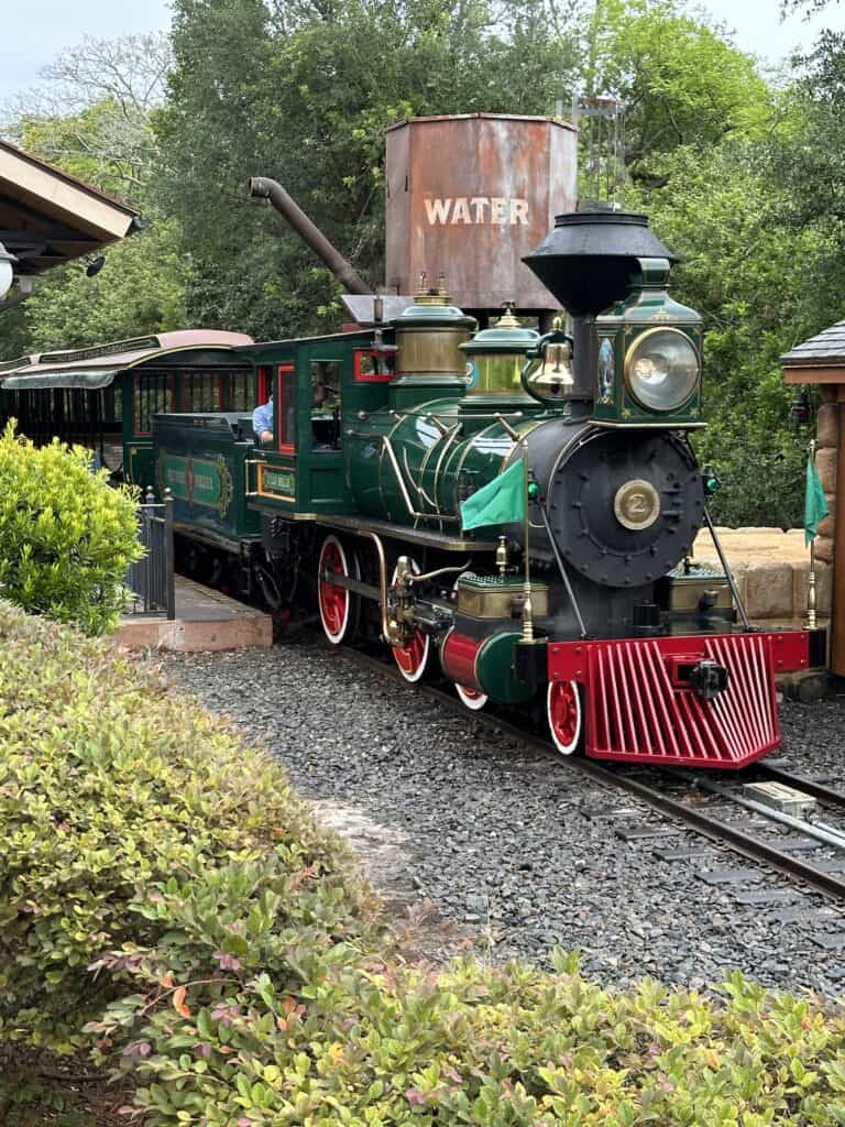 Walt Disney World Railroad train