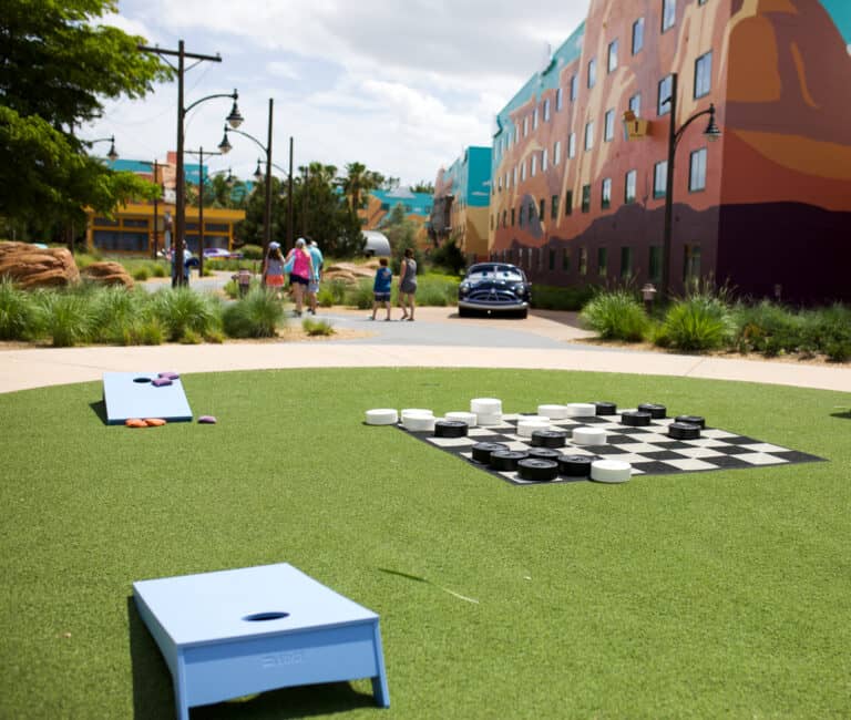Cars Hotel Area at Disney World's Art of Animation Resort