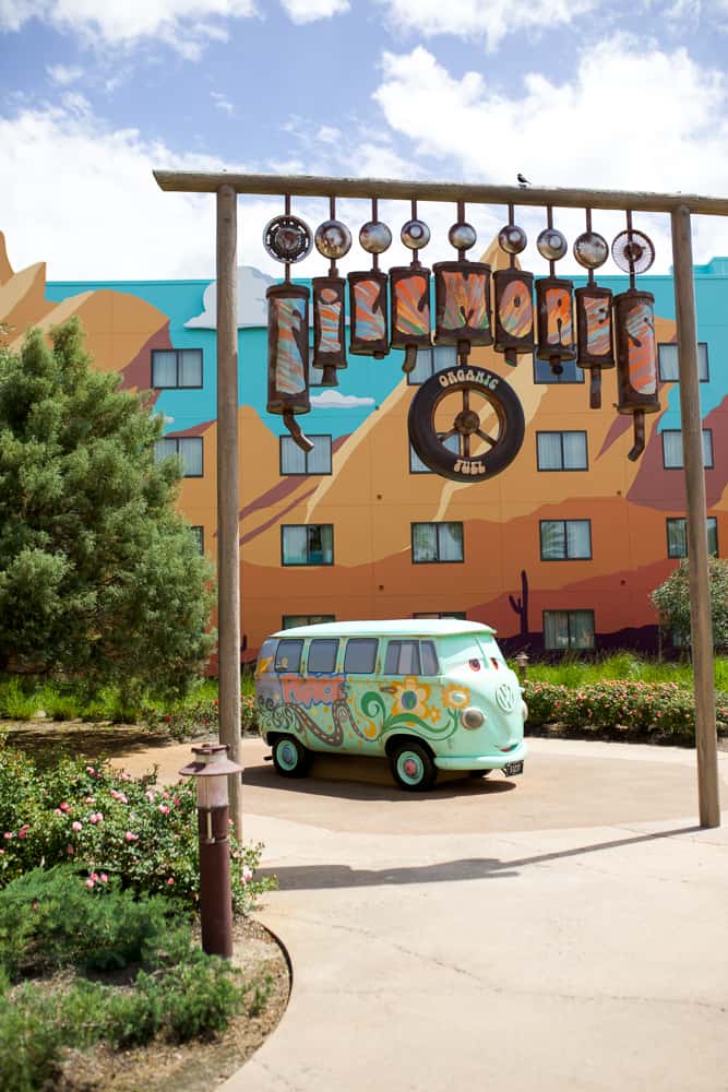 Filmore Cars section Disney's Art of Animation Resort