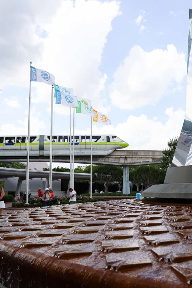 Monorail at EPCOT