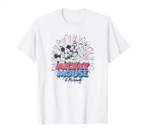 Disney Mickey Classic 4th Of July Group