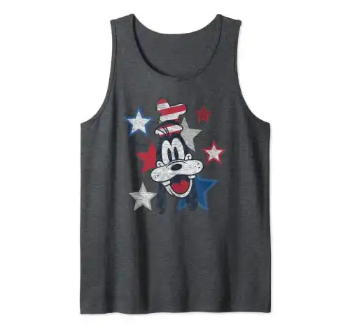 Disney - Americana Goofy Tank Top