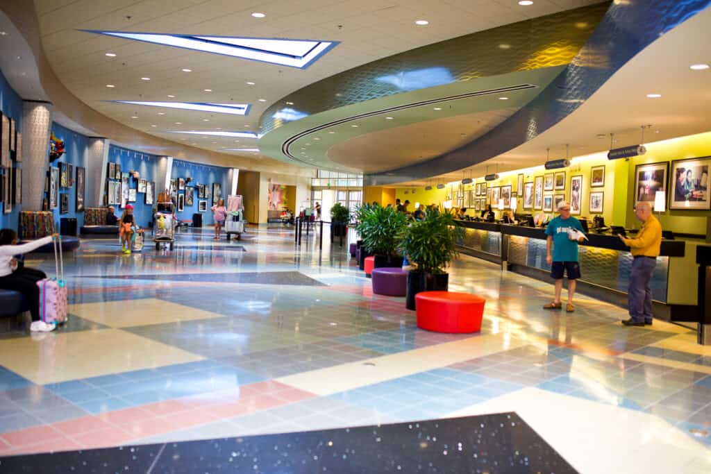 front desk at POP century