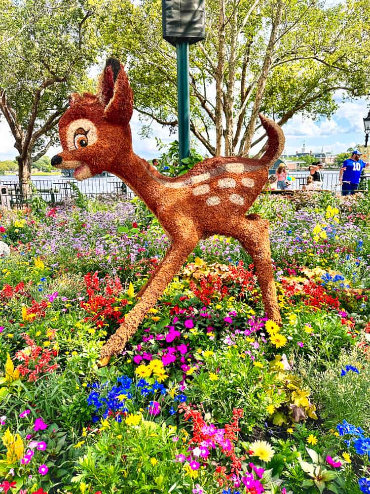 bambi at flower and garden festival 