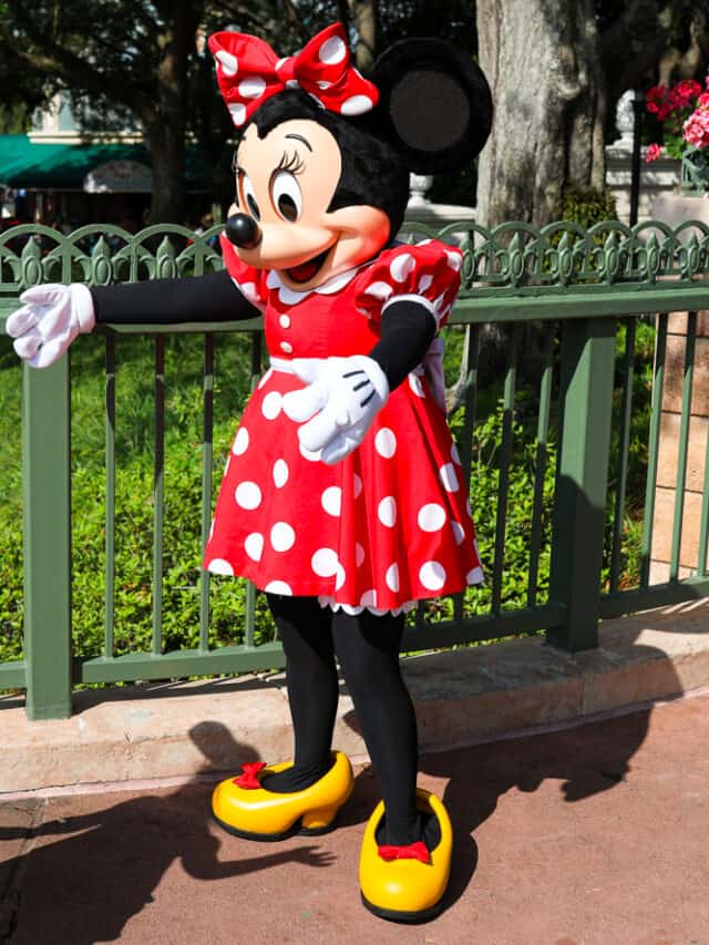 minnie mouse at epcot