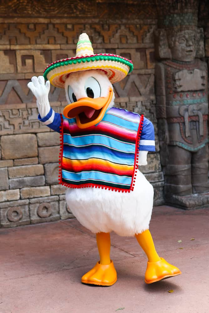 donald duck at epcot