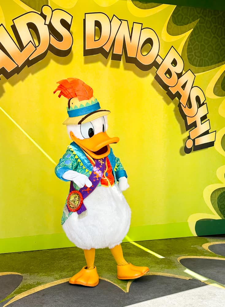 Donald Duck in Animal Kingdom 