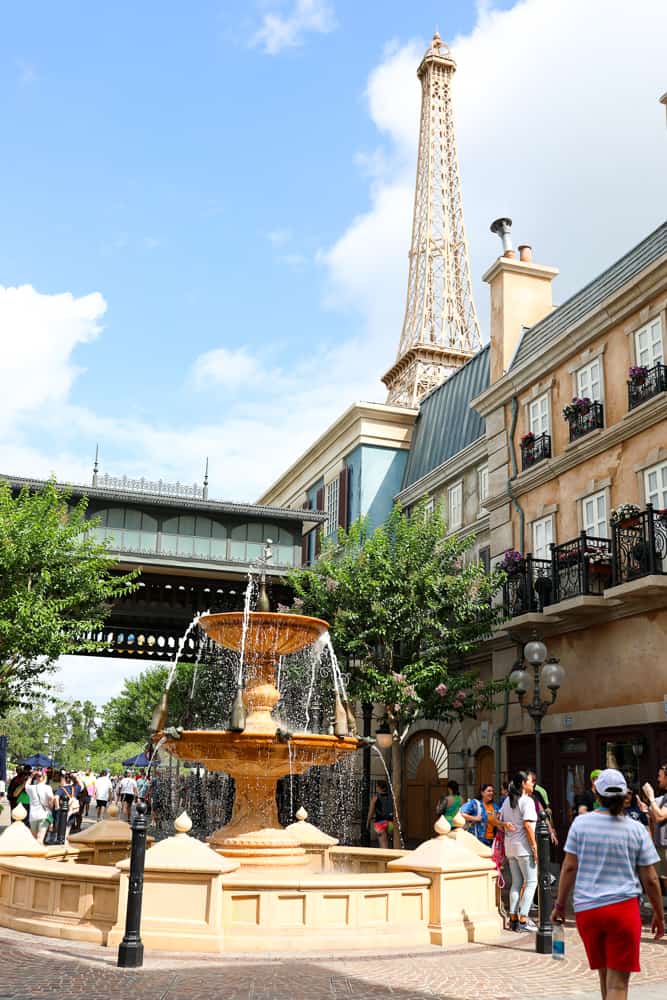 eiffel tower at Epcot