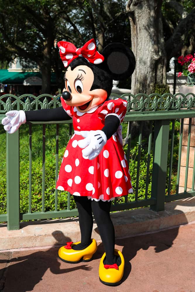 minnie mouse at epcot