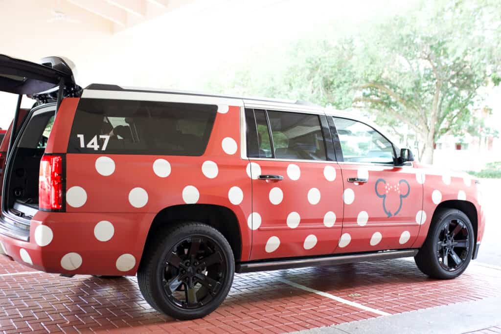 Minnie Van at Disney