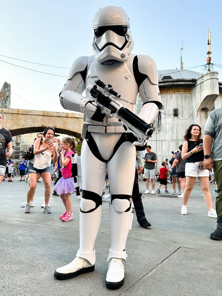 Storm Trooper in Galaxy's Edge