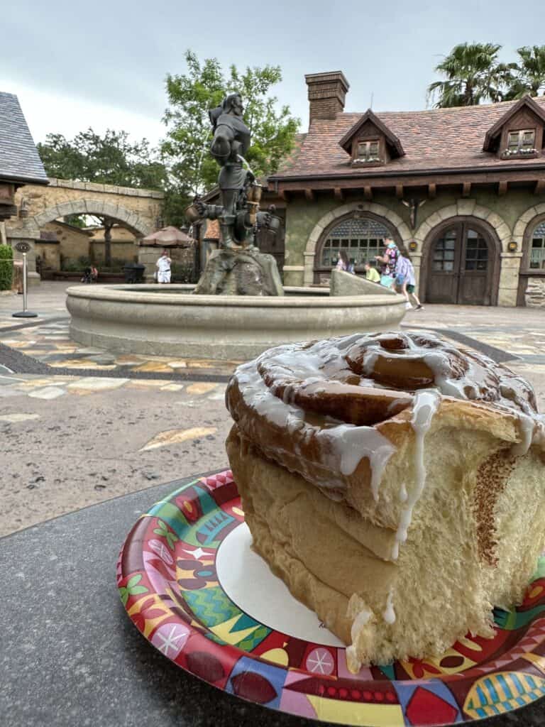 Warm Cinnamon Roll Gaston's Tavern