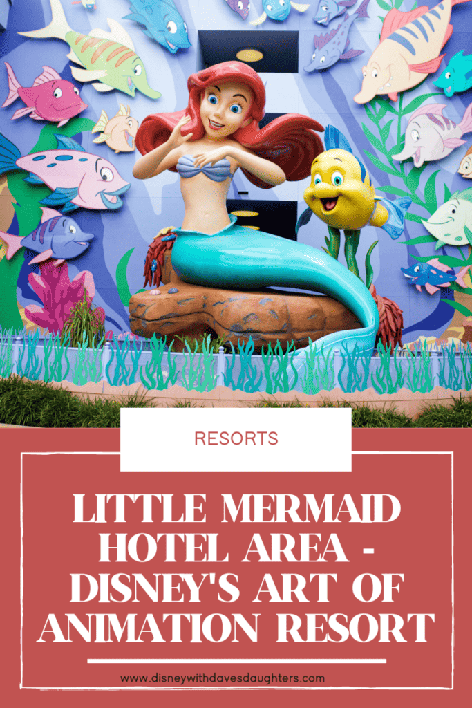 Little Mermaid Hotel Area - Disney's Art of Animation Resort