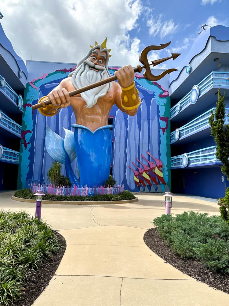 Disney's Art of Animation Resort - Little Mermaid Area