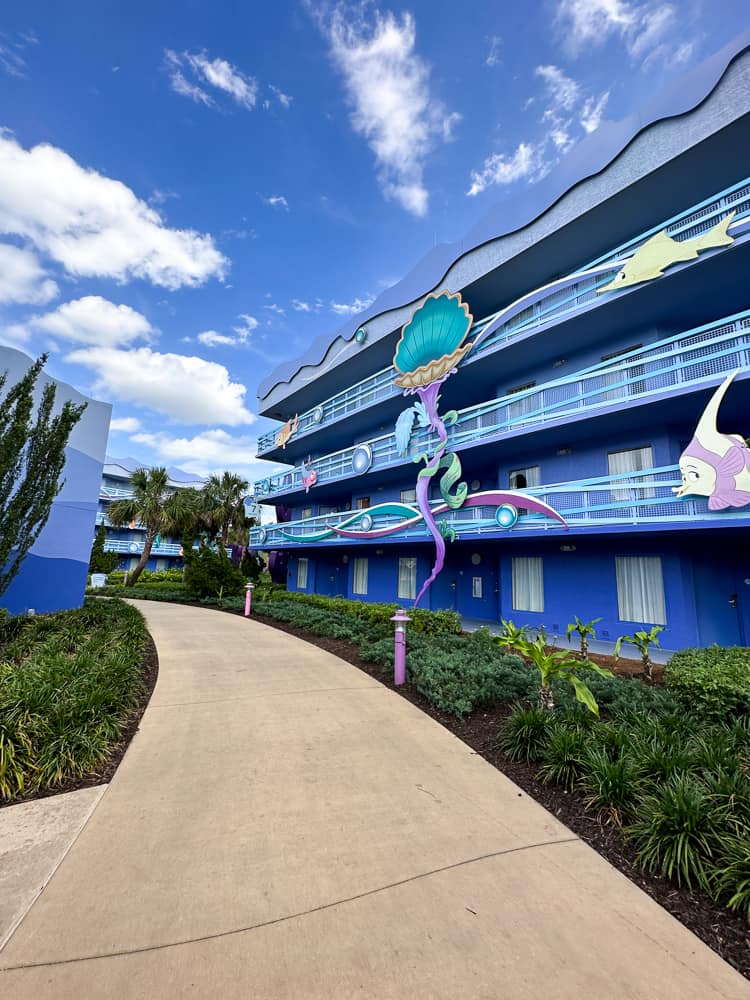 Little Mermaid Section at Art of Animation