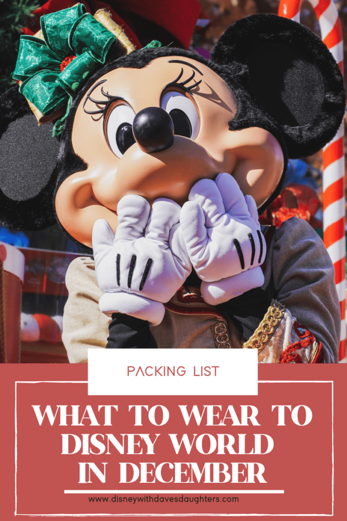 what to wear to Disney World in December