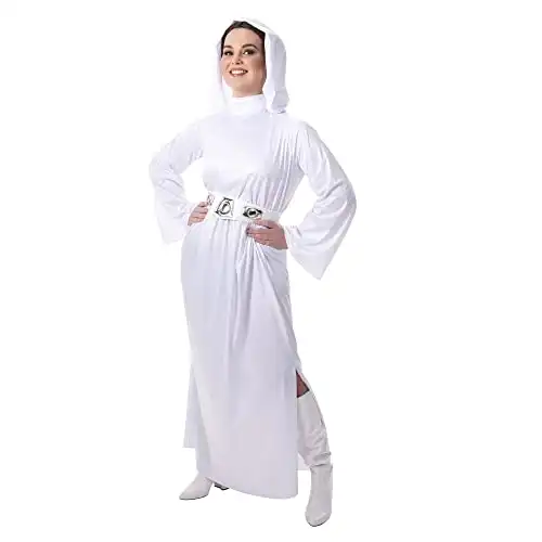 STAR WARS Adult Princess Leia Hooded Costume - Official