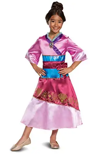 Disguise Disney Princess Mulan Costume Dress for Girls