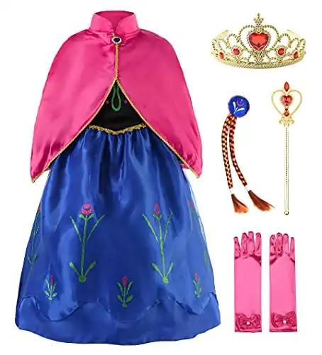 Princess Elsa Snow Party Dress