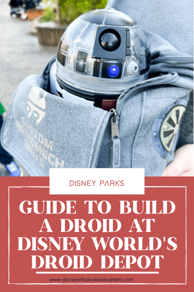 Guide to Build a Droid at Disney World (Droid Depot)