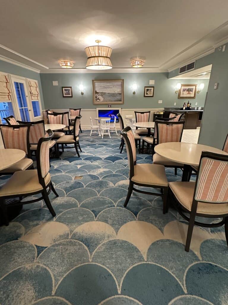 Disney's Beach Club Club Level Dining Area